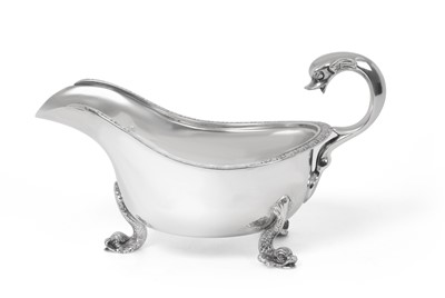 Lot 2138 - A George V Silver Sauceboat
