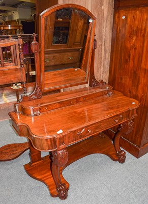 Lot 1270 - A Victorian mahogany duchess dressing table,...