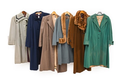 Lot 2048 - Circa 1940s and Later Ladies' Coats,...