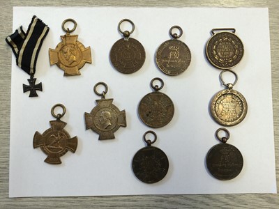 Lot 3003 - A Collection of Eight Prussian Medals:- four...