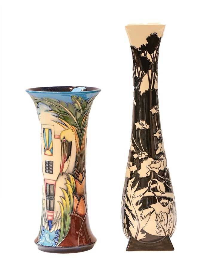 Lot 45 - A Moorcroft Pottery Poppy pattern vase, circa...
