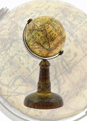 Lot 769 - A Miniature Globe on Stand, JG Klinger, 1st...