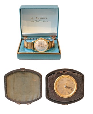 Lot 281 - A Grana ATP military wristwatch, silver...