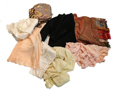 Lot 1072 - Assorted Mainly Early 20th Century Costume,...