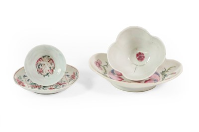 Lot 107 - A Chinese Porcelain Tea Bowl and Saucer,...