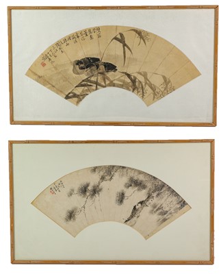 Lot 301 - Chinese School (19th century): A Fan Painting,...