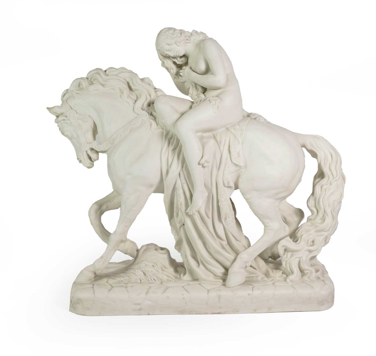 Lot 115 - A Minton Parian Figure of Lady Godiva, 1864,...