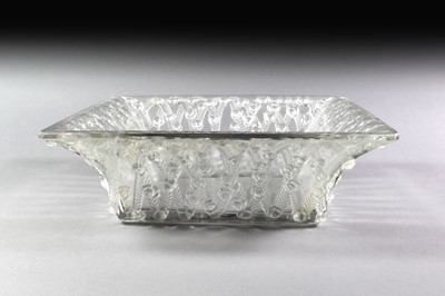 Lot 1 - A Lalique Roses, Frosted and Clear Glass...