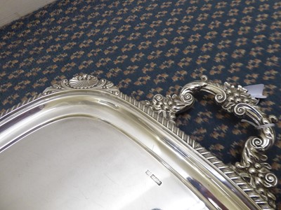 Lot 200 - An Edward VII Silver Tray, by The Alexander...