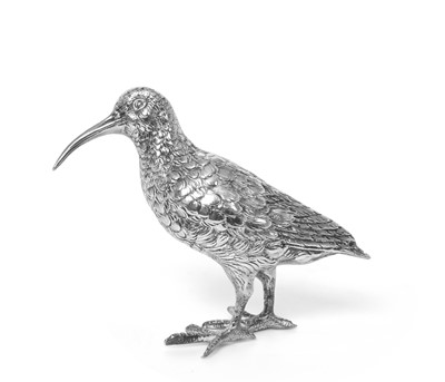 Lot 207 - A Continental Silver Model of a Woodcock or...