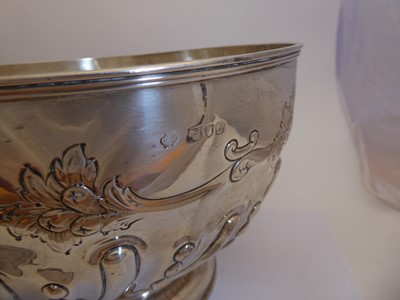 Lot 127 - A Victorian Silver Rose-Bowl, by William...