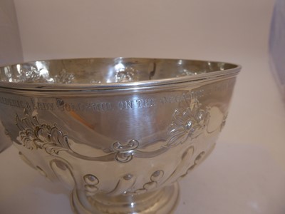 Lot 124 - A Victorian Silver Rose-Bowl, by William...