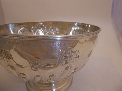 Lot 124 - A Victorian Silver Rose-Bowl, by William...