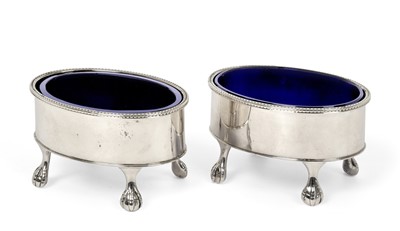 Lot 307 - A Pair of Victorian Silver Salt-Cellars, by...