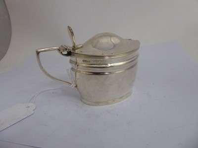 Lot 271 - An Edward VII Silver Mustard-Pot, by Henry...