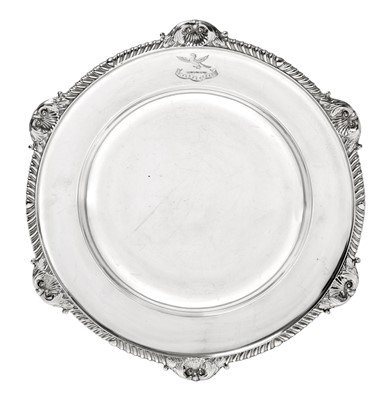 Lot 210 - A George V Silver Second-Course Dish, by S. J....