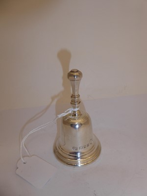 Lot 204 - A George V Silver Table-Bell, by H. G....