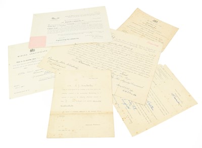 Lot 126 - A Quantity of Ephemera From 1917 to 1920,...
