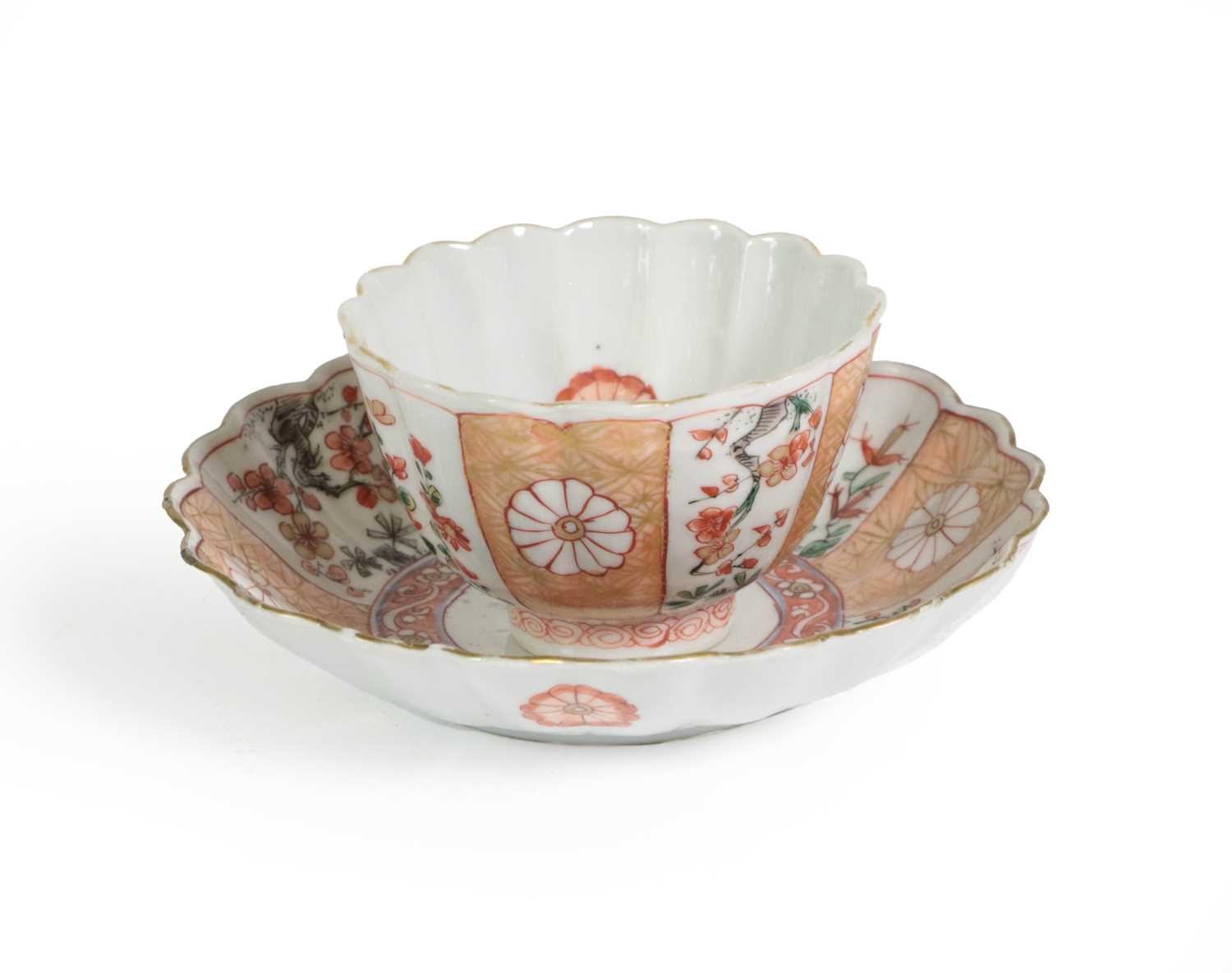 Lot 106 - A Chinese Porcelain Tea Bowl and Saucer,...