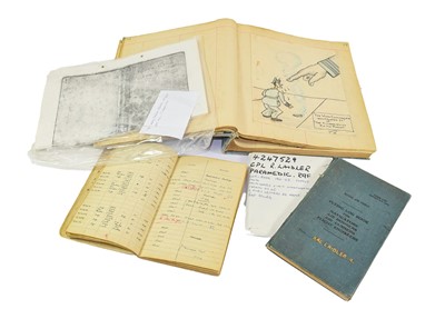 Lot 130 - An RAF Pilot's Flying Log Book, to F/C,...
