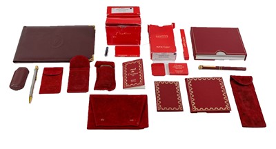Lot 320 - A Collection of Assorted Cartier Accessories,...