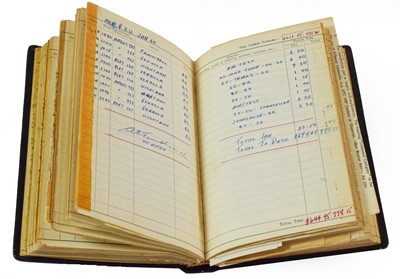 Lot 134 - A Royal Canadian Air Force Log Book, to 12505...