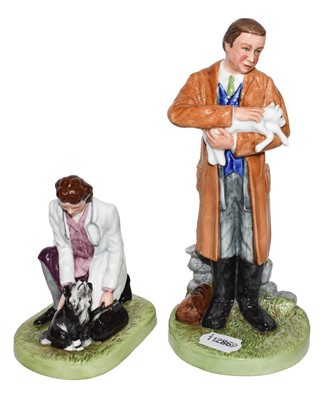 Lot 171 - Two Royal Doulton figures, "The Town...