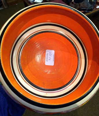 Lot 131 - A Clarice Cliff Fantasque Melon pattern bowl,...