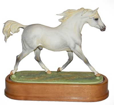 Lot 407 - Royal Worcester 'Arab Stallion' by Doris...