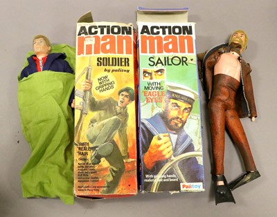 Lot 313 - Palitoy Action Man Two Figures