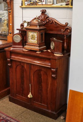 Lot 1350 - A Victorian mahogany chiffonier of small...