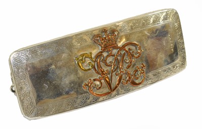 Lot 151 - A Victorian Silver Shoulder Belt Pouch, of...
