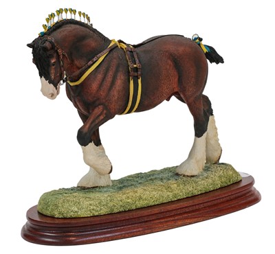 Lot 55 - Border Fine Arts 'Champion of Champions' Shire Stallion (Standard Edition)
