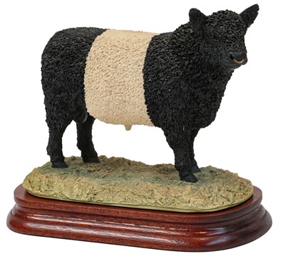Lot 87 - Border Fine Arts 'Belted Galloway Bull' (Style One)