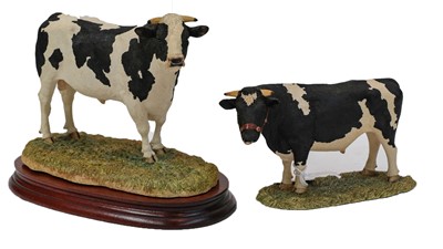 Lot 96 - Border Fine Arts 'Holstein Bull'