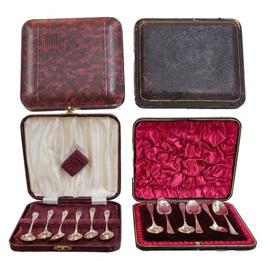 Lot 199 - A collection of assorted silver and silver...