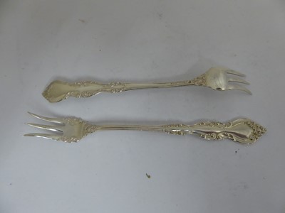 Lot 2020 - A Collection of American Silver Flatware