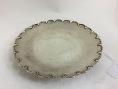 Lot 2145 - A George VI Silver Dish
