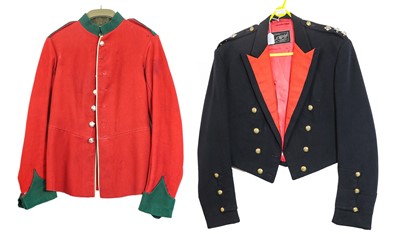 Lot 193 - A Victorian Scarlet Mess Dress Jacket to an...