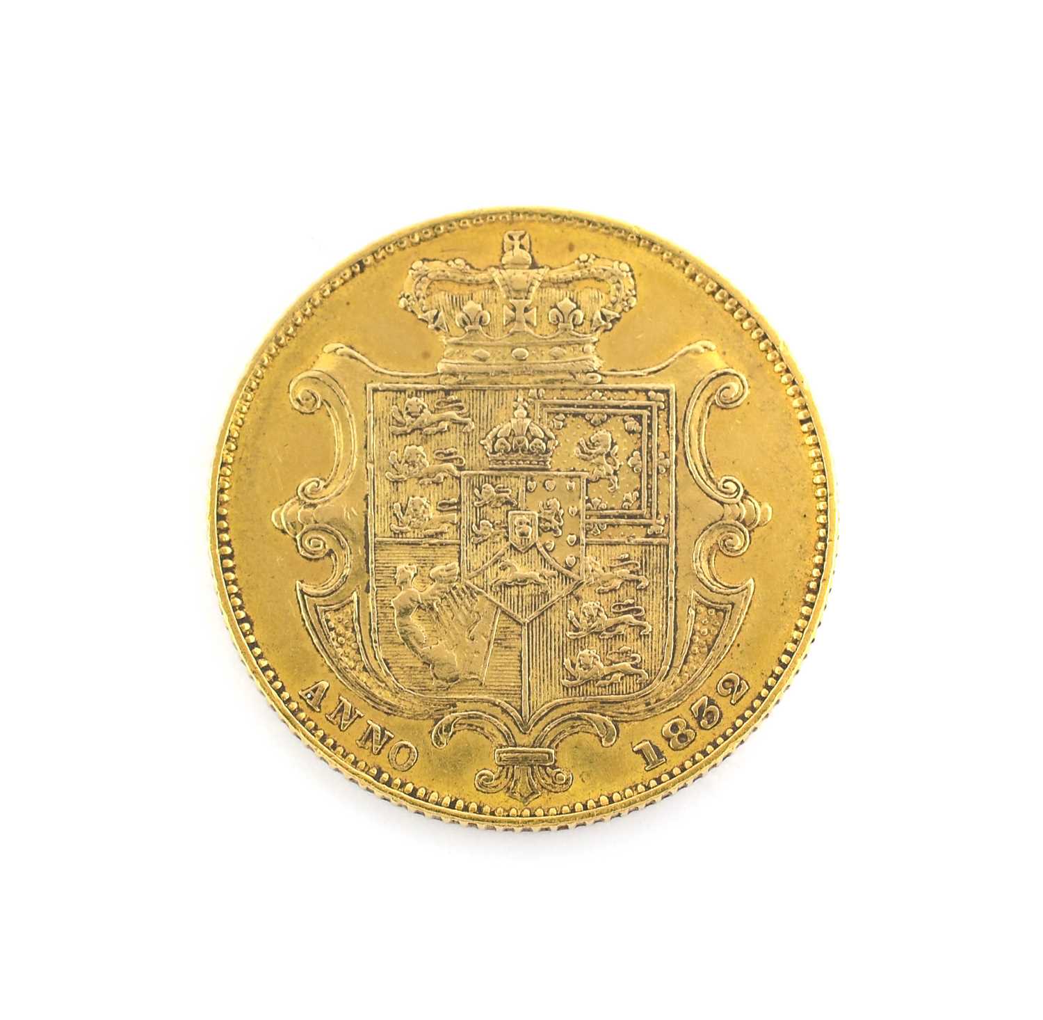 Lot 2195 William IV, Sovereign 1832, S3829B, second