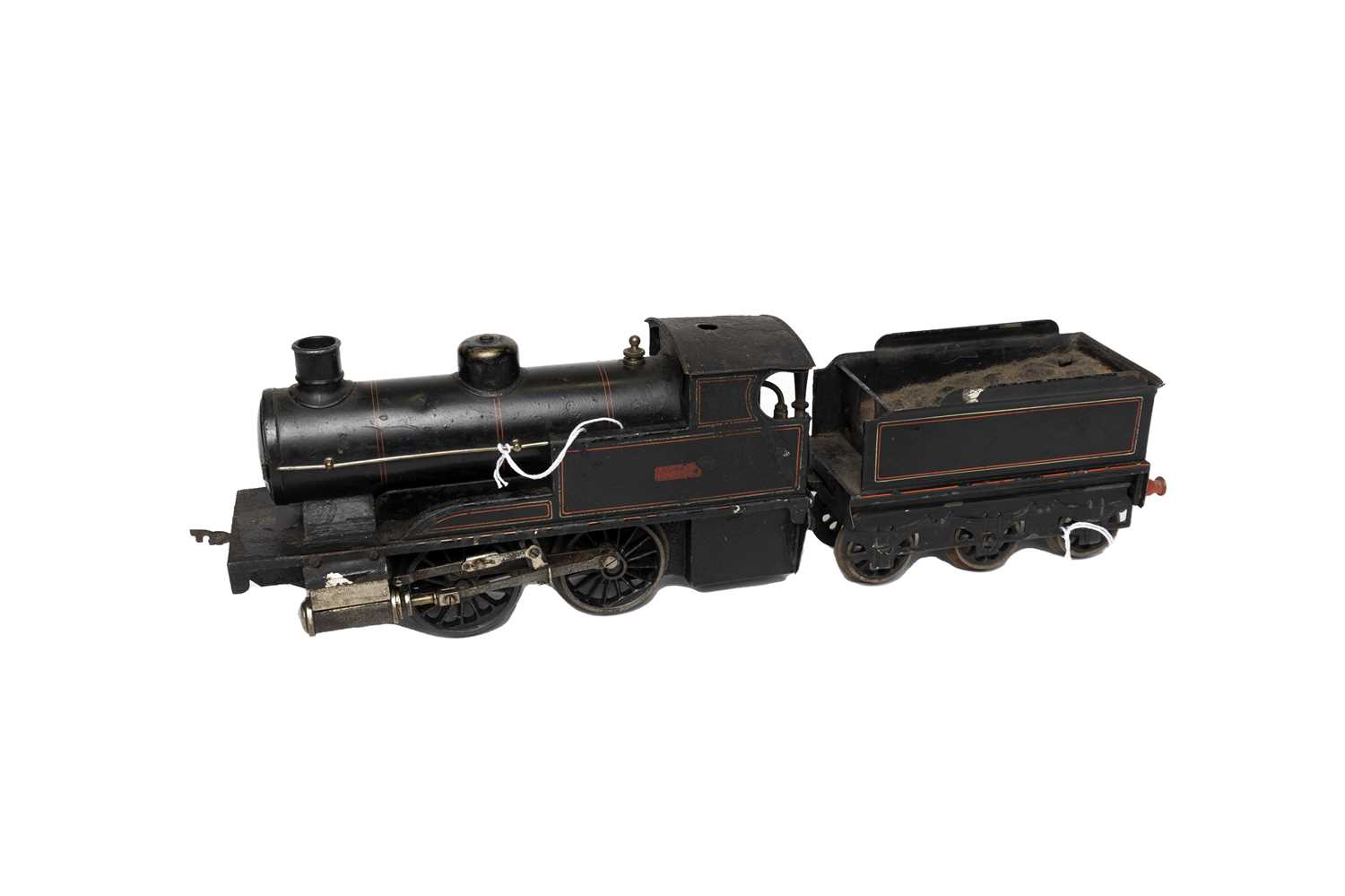 Lot 3322 - Bing Gauge 1 Live Steam 0-4-0 Locomotive And 6 Wheel Tender