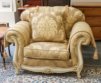 Lot 1201 - A Barker and Stonehouse four piece suite,...