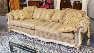 Lot 1201 - A Barker and Stonehouse four piece suite,...