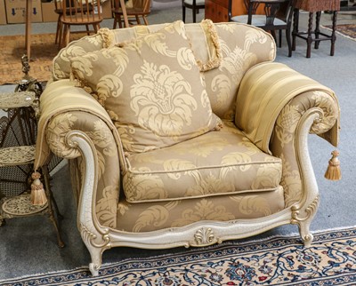 Lot 1201 - A Barker and Stonehouse four piece suite,...