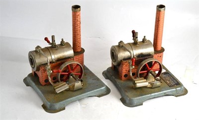 Lot 108 - Two model stationary engines