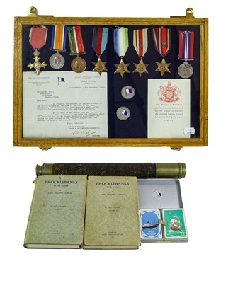 Lot 3005 - A First/Second World War OBE Group of Eight...