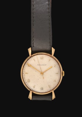 Lot 2234 - A 9 Carat Gold Centre Seconds Wristwatch