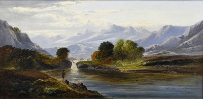 Lot 569 - Charles Leslie (fl.1835-1863) "Loch Lubnaig,...