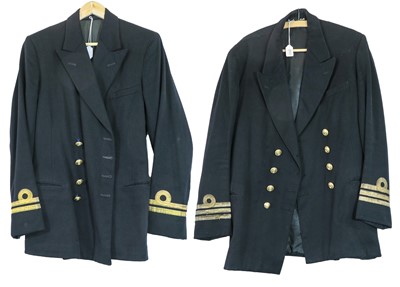 Lot 203 - Two Pre-1953 Royal Navy Jackets, one to...