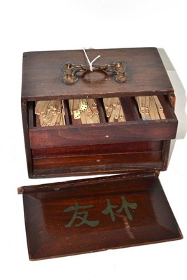 Lot 121 - Mahjong set made by Chad Valley